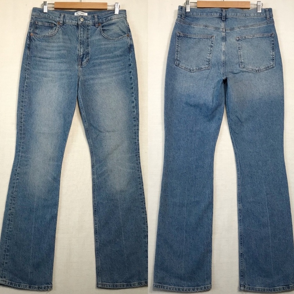 Reformation Peyton High Rise Bootcut Malta Light Wash Jeans 30
